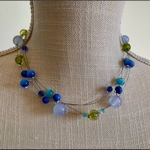 Ocean blue necklace